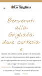 Mobile Screenshot of lagrigliata.com